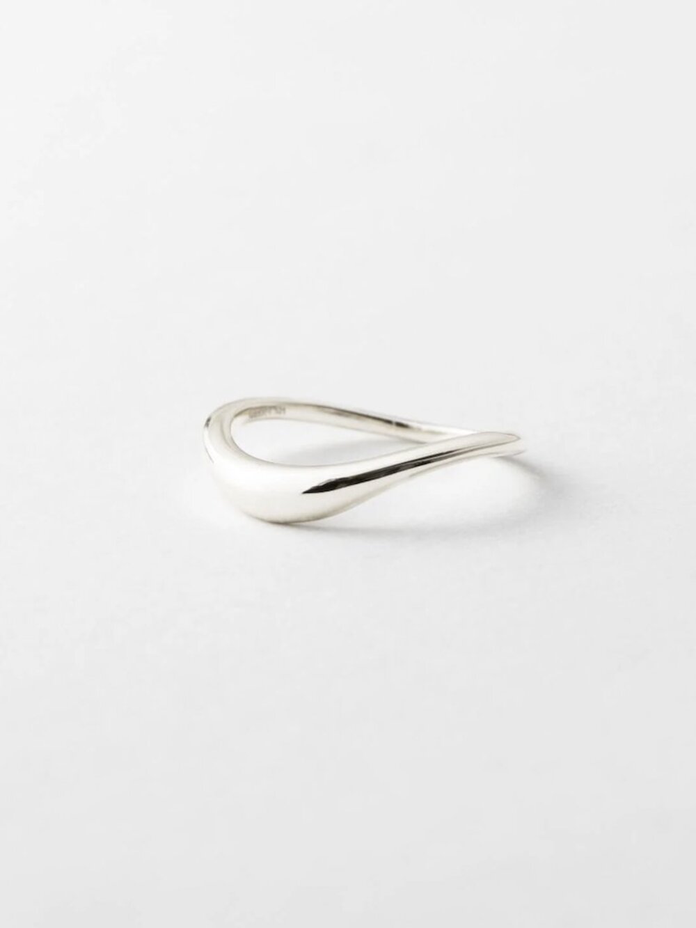 Silver Wave Ring